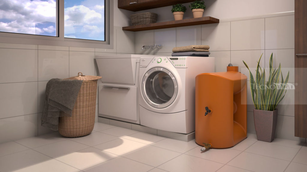 Conheça o Novo Kit Reúso de Água Máquina de Lavar Tecnotri