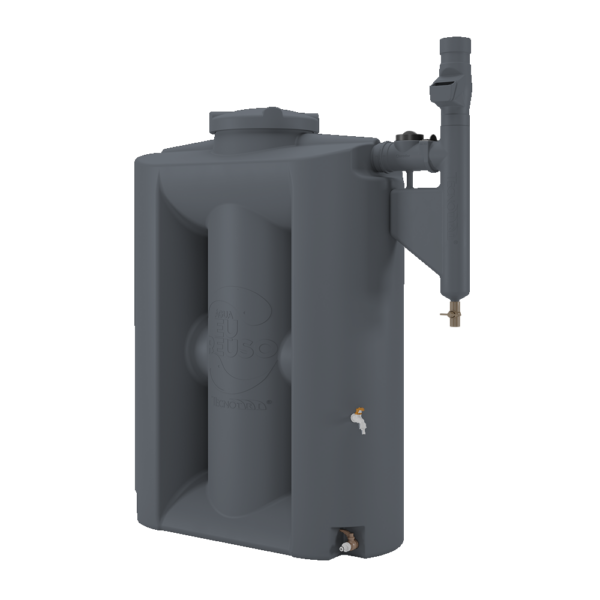 Cisterna Vertical  Modular 600 Litros.Reúso de Água - Image 7