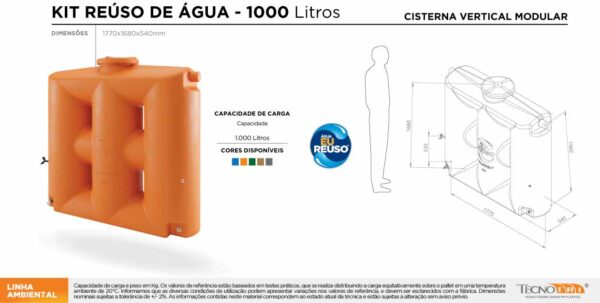 Ficha Técnica Cisterna 1000L