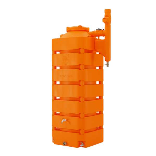 Cisterna Vertical  Modular 1050 Litros. Reúso de Água