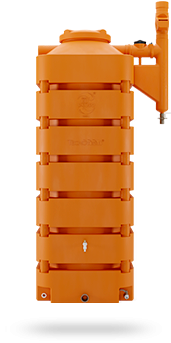 Cisterna Rotomoldada Tecnotri 1050L