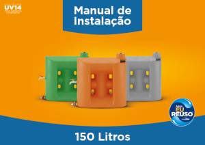 Manual De Instalacao Cisterna 150 Litros Tecnotri